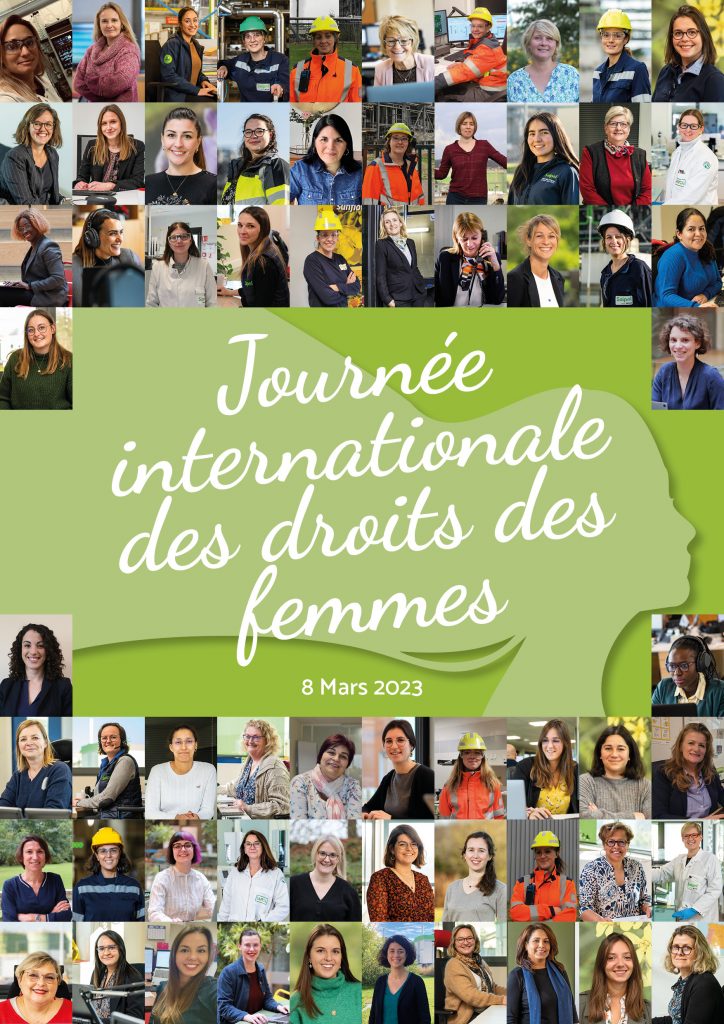 Affiche pour la Journée Internationale des Droits Des Femmes