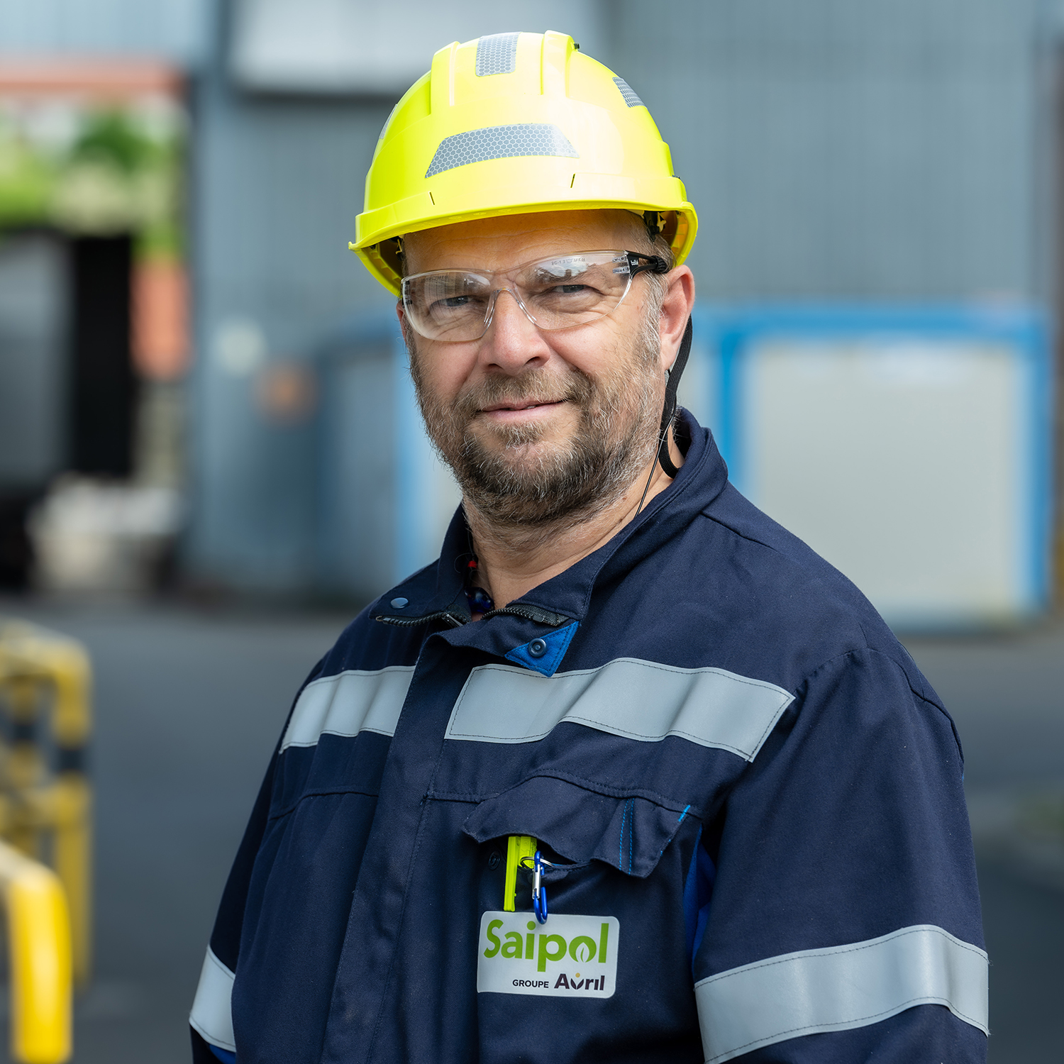 Portrait de Nicolas Vitté, Directeur du site industriel Saipol de Lezoux