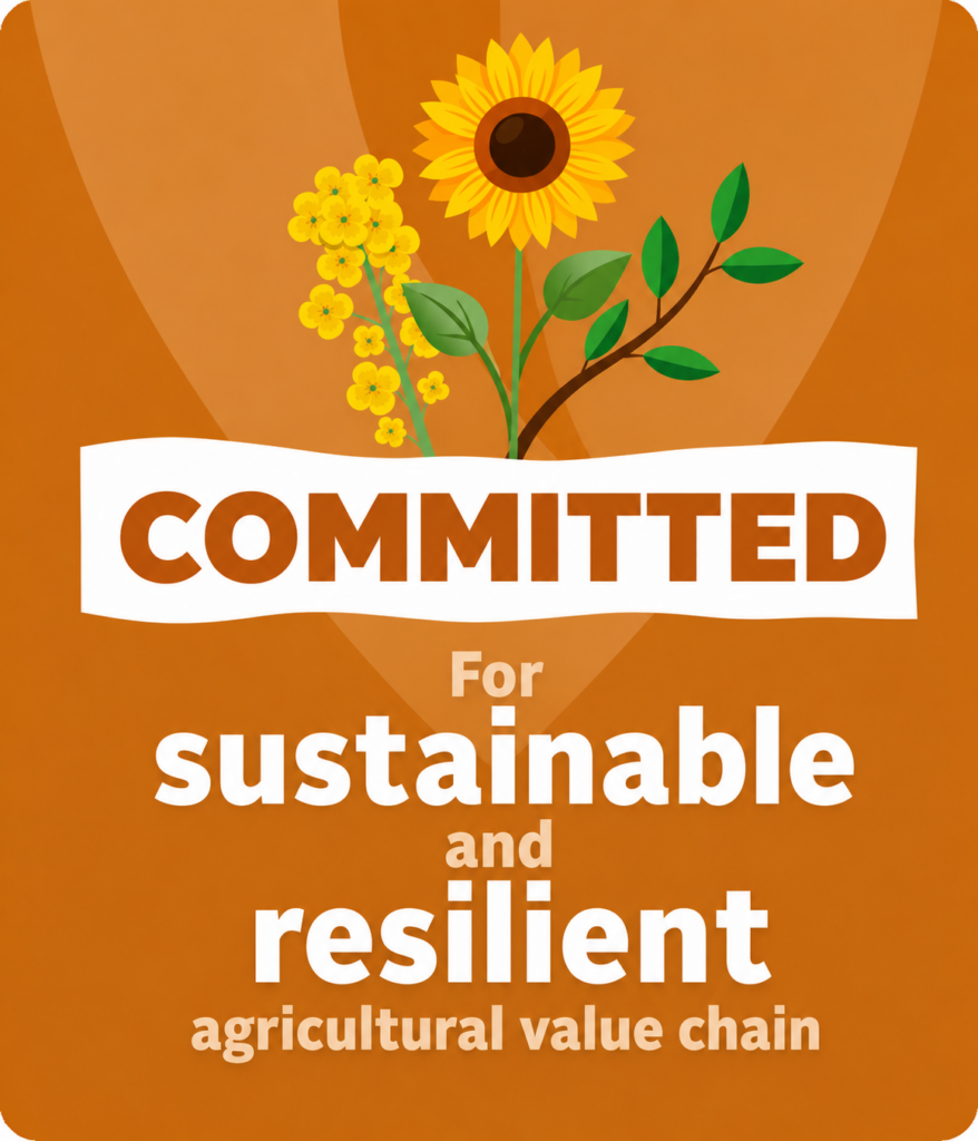 Commited for sustainable and resilient agricultural value chain
